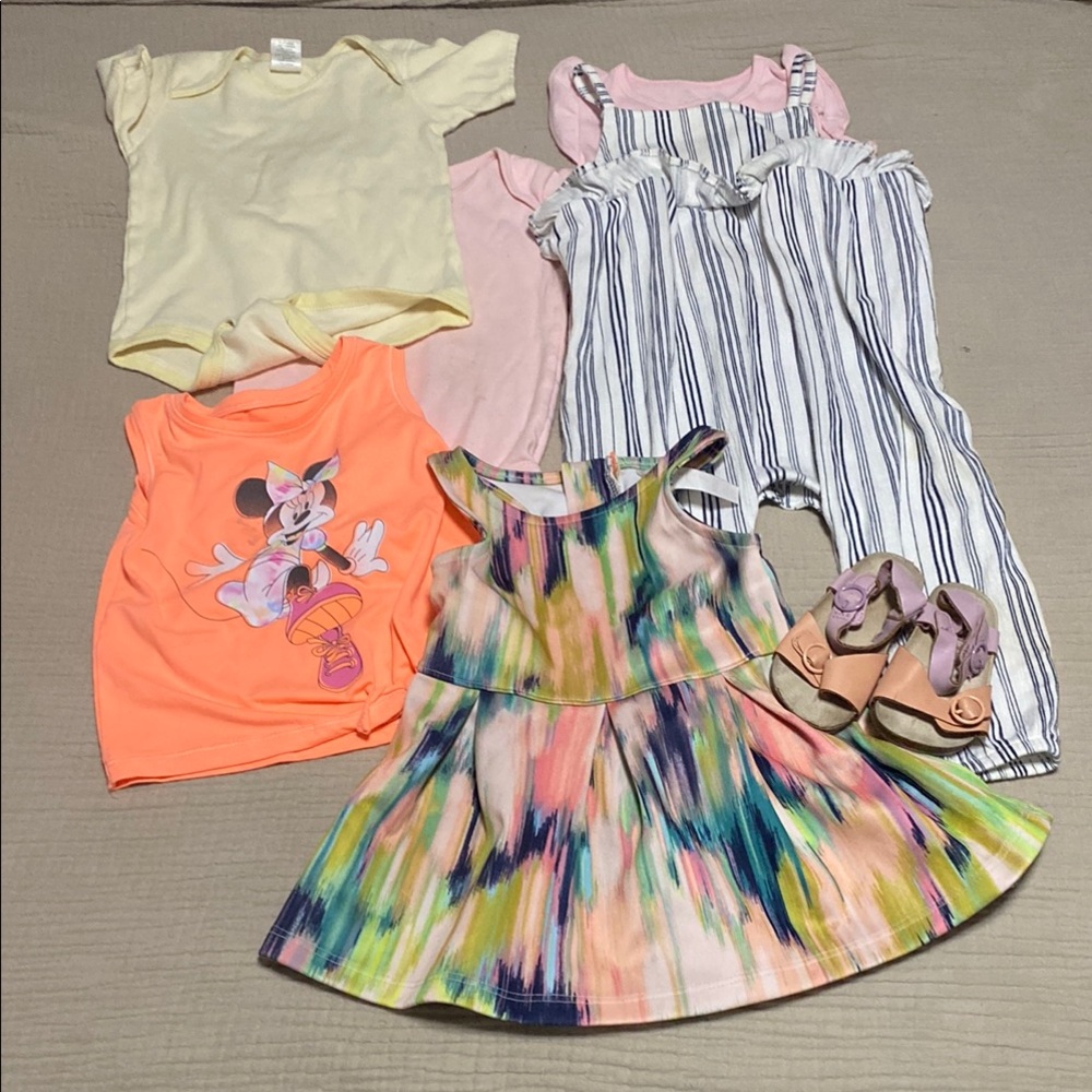 Colorful Kids Dress Set